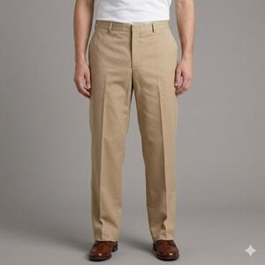 U.S. Navy Official Uniform Khaki Pants Creighton Classic 37R NWT